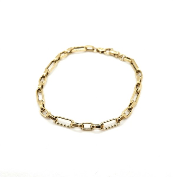 BRACCIALE  ORO GIALLO 750/1000 MAGLIA 1+1 CM 20.5 - 