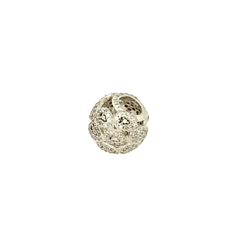 PANDORA - CHARM - ARGENTO 925/1000 - MOD. GOCCE RADIOSE CON ZIRCONIE - PANDORA