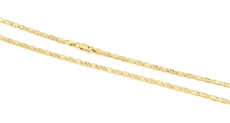 CATENA ORO GIALLO 750/1000 MAGLIA 1+1 - CM. 50.5 - 
