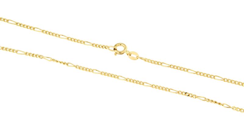 CATENA ORO GIALLO 750/1000 MAGLIA 5+1 - CM. 46.5 - 