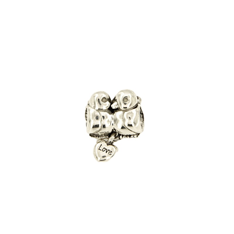 PANDORA - CHARM - ARGENTO 925/1000 - MOD. LOVE BIRDS - PANDORA