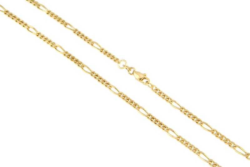 CATENA ORO GIALLO 750/1000 MAGLIA 5+1 - CM. 49 - 