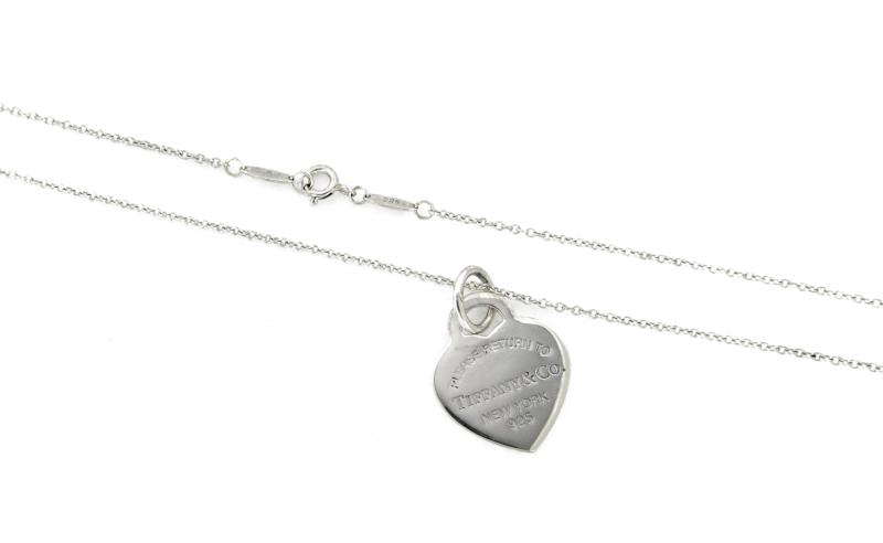 TIFFANY & CO - COLLANA - ARGENTO 925/1000 - MOD. RETURN TO TIFFANY - CM. 41 - TIFFANY & CO.