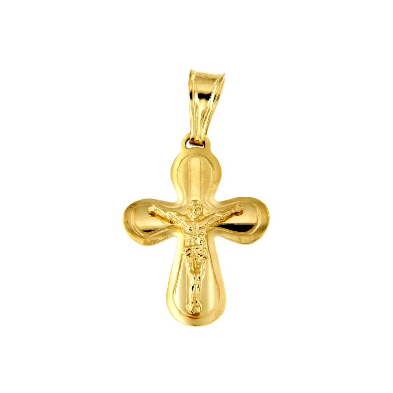 CIONDOLO ORO GIALLO 750/1000 CROCIFISSO - 