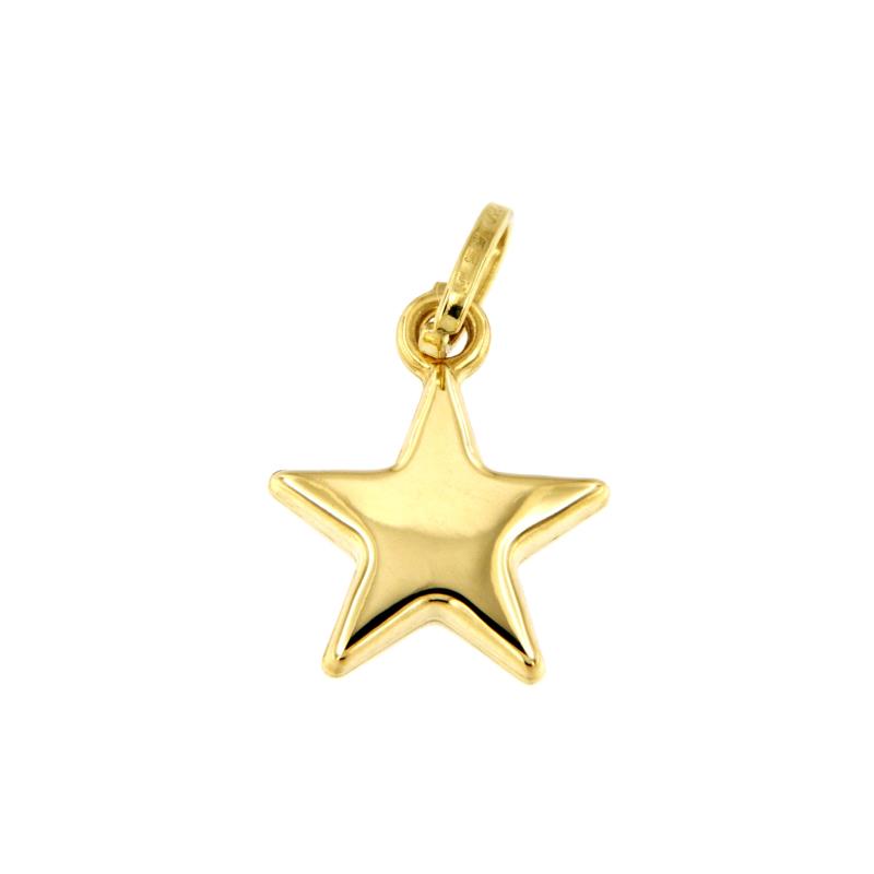 CIONDOLO ORO GIALLO 750/1000 STELLA - 
