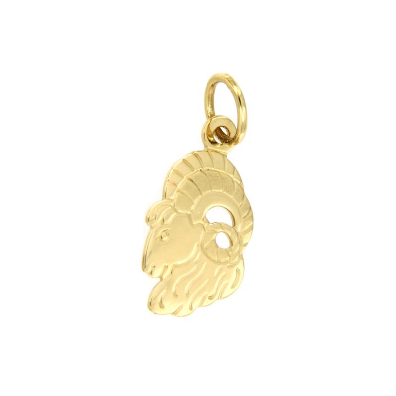 CIONDOLO ORO GIALLO 750/1000 SEGNO ZODIACALE CAPRICORNO - 