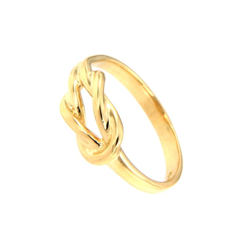 ANELLO ORO GIALLO 750/1000 NODO - MIS. 9 - 