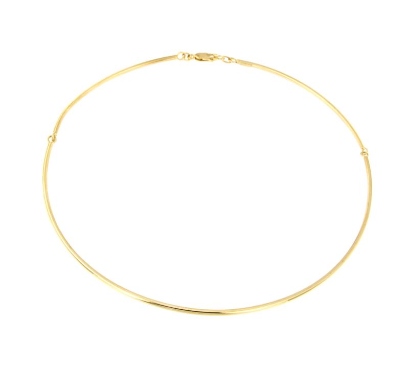 GIROCOLLO ORO GIALLO 750/1000 TUBOLARE SEMI-RIGIDO - 