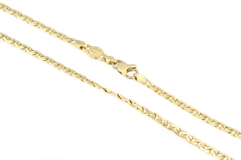 CATENA ORO GIALLO 750/1000 MAGLIA GRUMETTA - CM. 50 - 