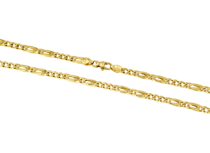 CATENA ORO GIALLO 750/1000 MAGLIA 3+1 - CM. 60 - 
