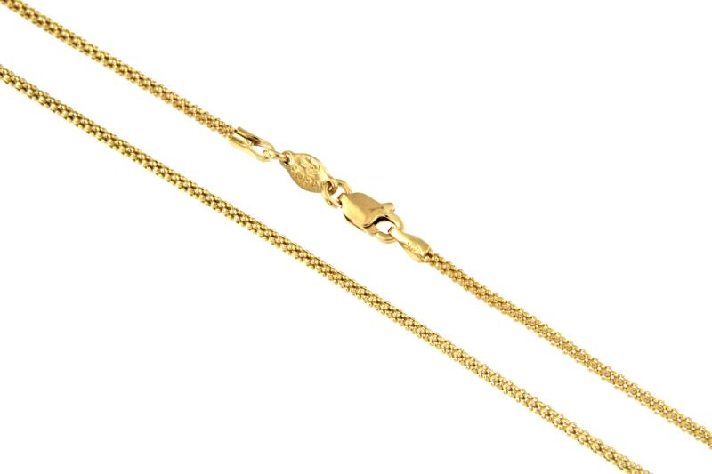 CATENINA ORO GIALLO 750/1000 MAGLIA TIPO FOPE - CM 40 - 