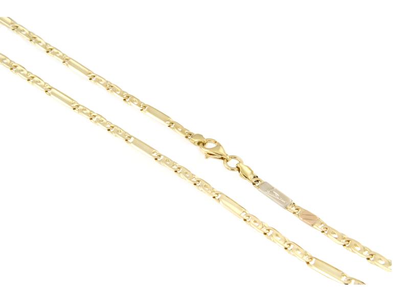 CATENA ORO GIALLO 750/1000 MAGLIA 3+1 - CM 51 - 