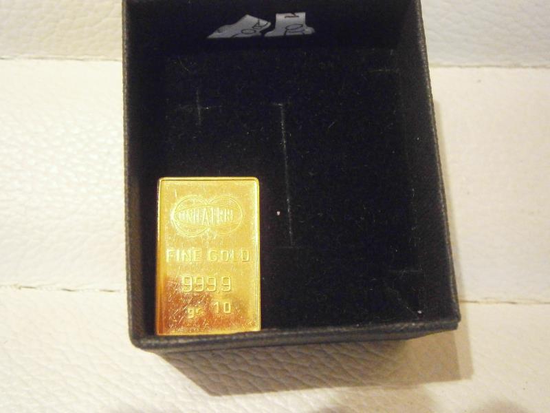 LINGOTTO ORO GIALLO 999/100 UNOA ERRE GRAMMI 10 - 