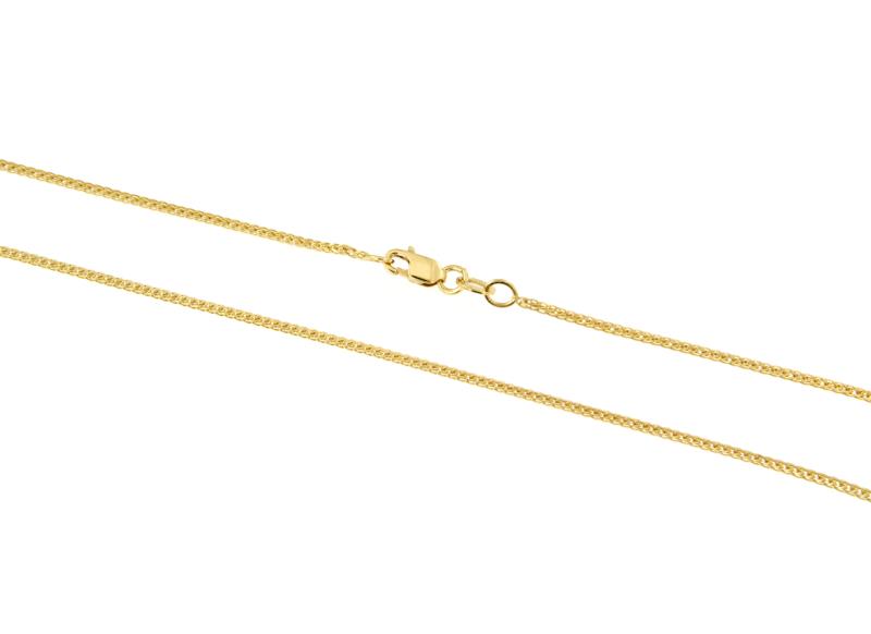 CATENINA ORO GIALLO 750/1000 MAGLIA SPIGA QUADRA - CM. 42.5 - 