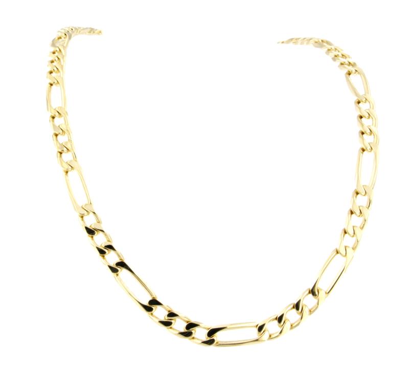 CATENA ORO GIALLO 750/1000 MAGLIA 3+1 - CM. 51 - 