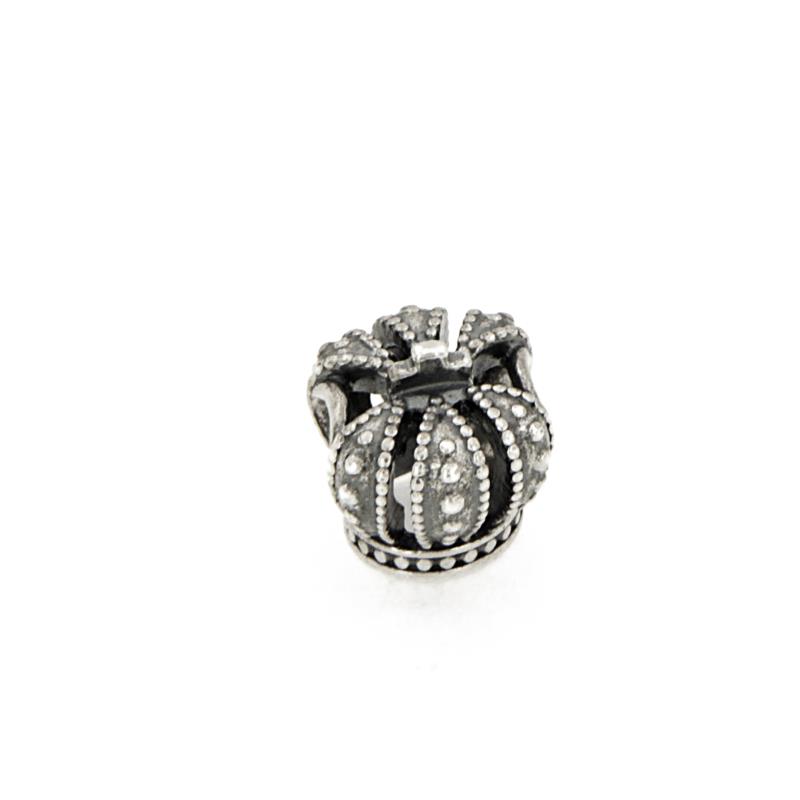 PANDORA - CHARM - ARGENTO 925/1000 - MOD. CORONA  - PANDORA