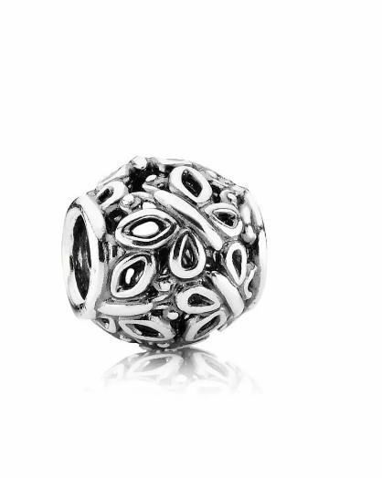 PANDORA - CHARM - ARGENTO 925/1000 - MOD. OPENWORK FARFALLE - PANDORA
