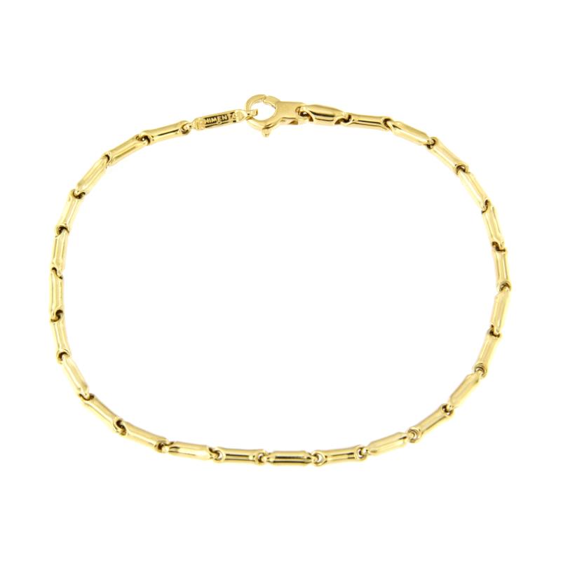 CHIMENTO - BRACCIALE - ORO GIALLO 750/1000 - MOD. BAMBOO - CM. 19 - CHIMENTO