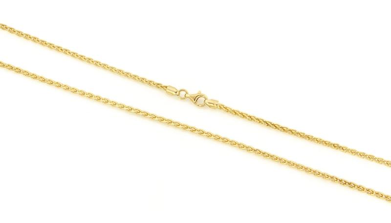CATENINA ORO GIALLO 750/1000 MAGLIA SPIGA - CM 41 - 