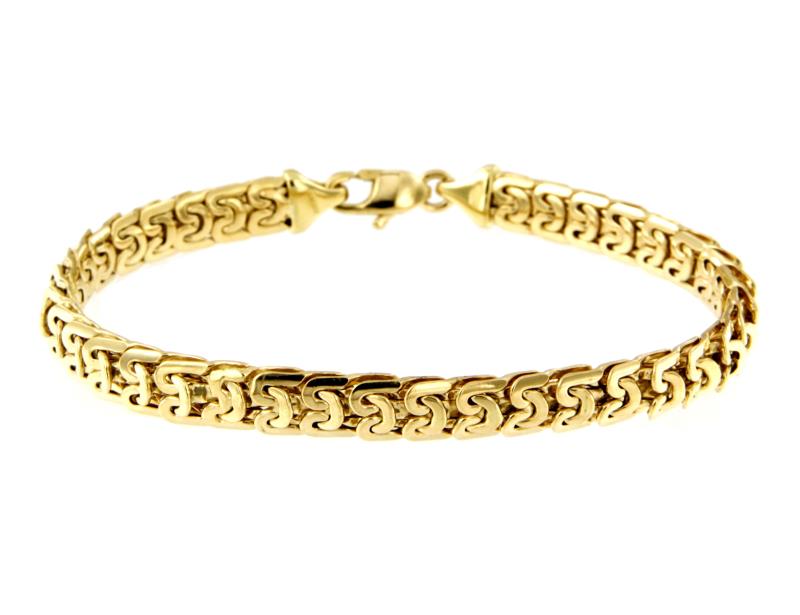 BRACCIALE ORO GIALLO 750/1000 SEMI-RIGIDO - CM 19 - 