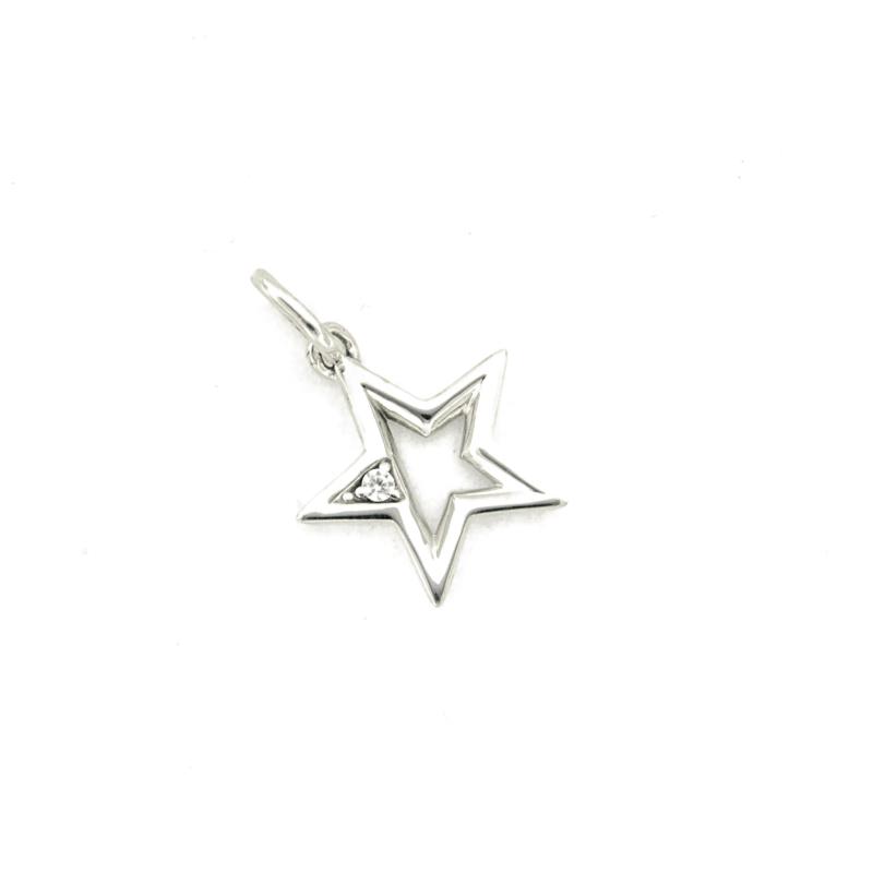 PANDORA - CHARM - ARGENTO 925/1000 - MOD. MEDALLION STAR - PANDORA