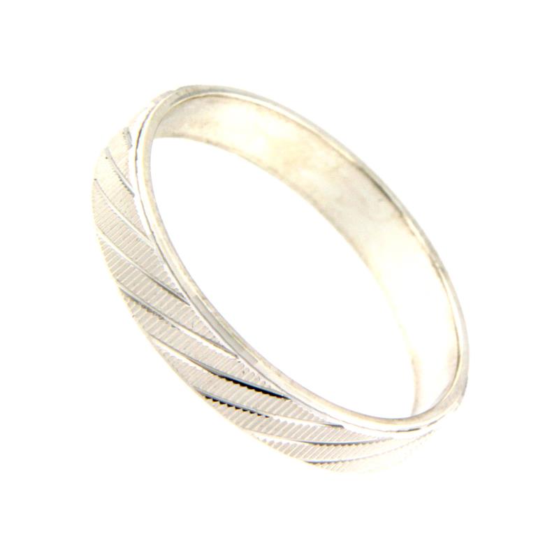 FEDE ARGENTO 925/1000 LAVORATO - MIS. 28.5 - 