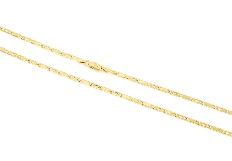 CATENA ORO GIALLO 750/1000 MAGLIA 1+1 - CM. 50.5 - 