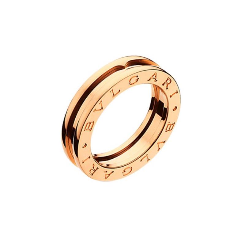 BULGARI - ANELLO - ORO ROSA 750/1000 - MOD- B ZERO - MIS. 14 (NO MESSA A MISURA) - BULGARI