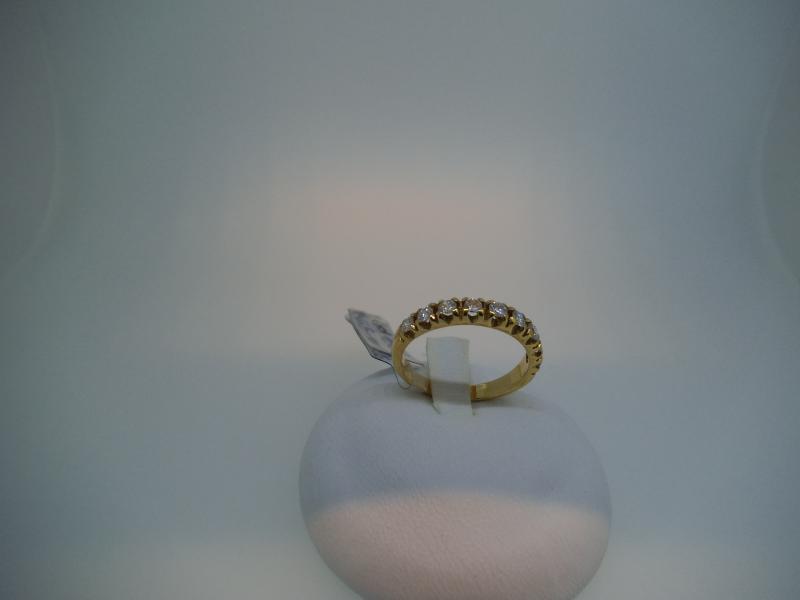 RIVIERE ORO G. 750/1000 CON 9 DIAMANTI DA 0.05 CT CAD. - 