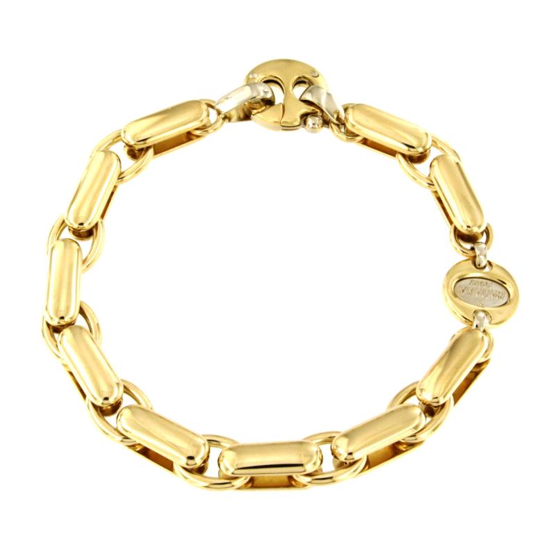 BARAK&Agrave; - BRACCIALE - DUE ORI 750/1000 - CM. 21 - BARAKA