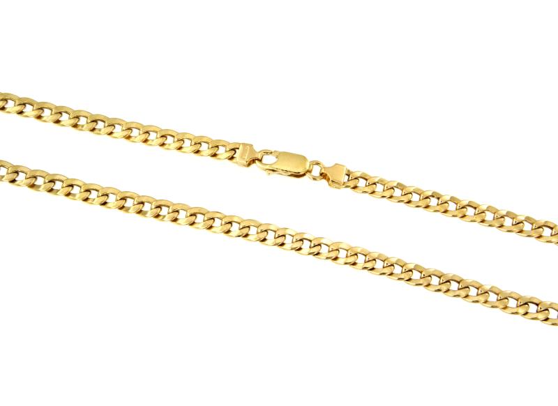 CATENA ORO GIALLO 750/1000 MAGLIA GRUMETTA - CM. 51 - 
