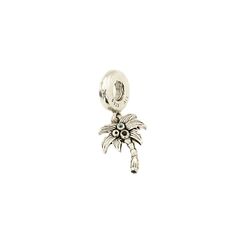 PANDORA - CHARMS- ARGENTO 925/1000 - MOD. PALMA E NOCE DI COCCO - PANDORA