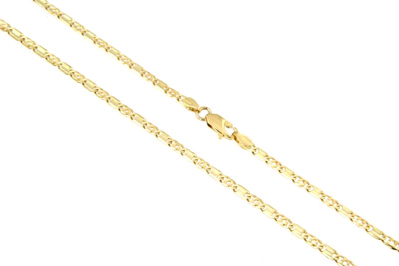 CATENA ORO GIALLO 750/1000 MAGLIA 1+1 - CM 49.5 - 