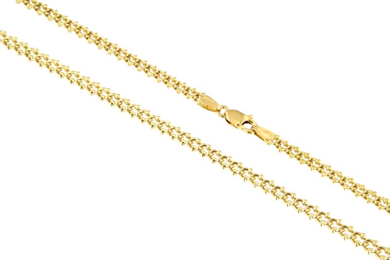 CATENA ORO GIALLO 750/1000 MAGLIA TIPO GRUMETTA - CM. 51 - 