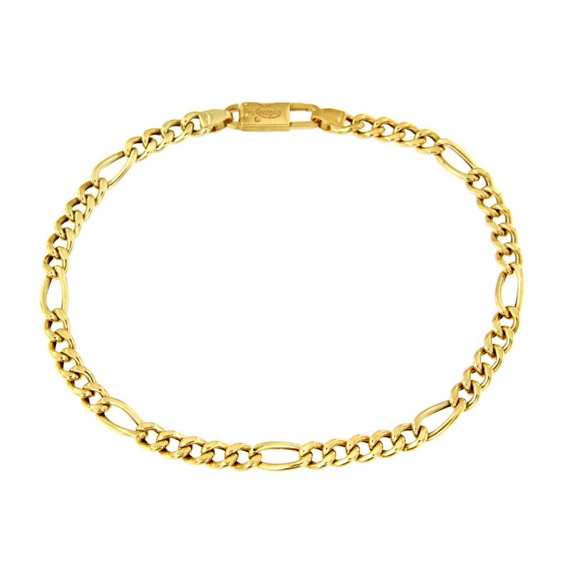 BRACCIALE ORO GIALLO 750/1000 MAGLIA 5+1 - CM. 21 - 