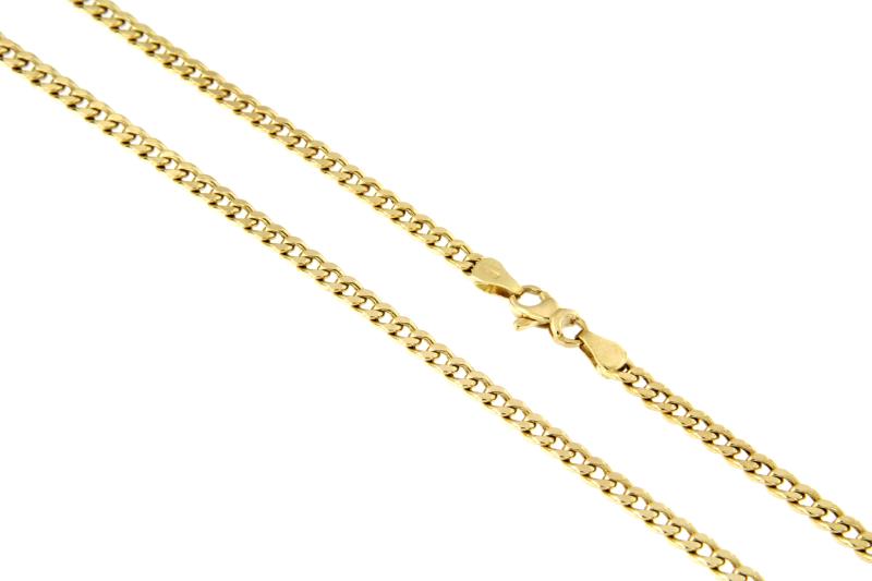 CATENA ORO GIALLO 750/1000 MAGLIA GRUMETTA - CM. 52 - 
