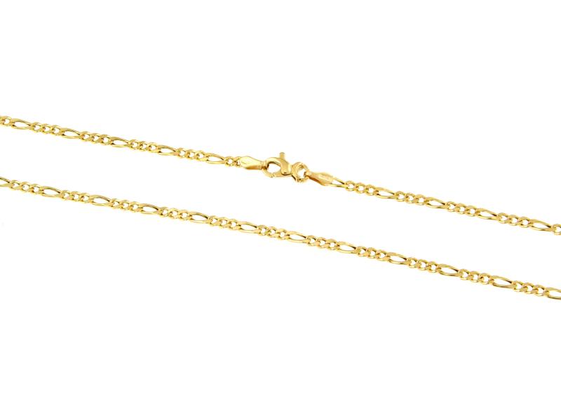 CATENA ORO GIALLO 750/1000 MAGLIA 3+1 - CM 50  - 