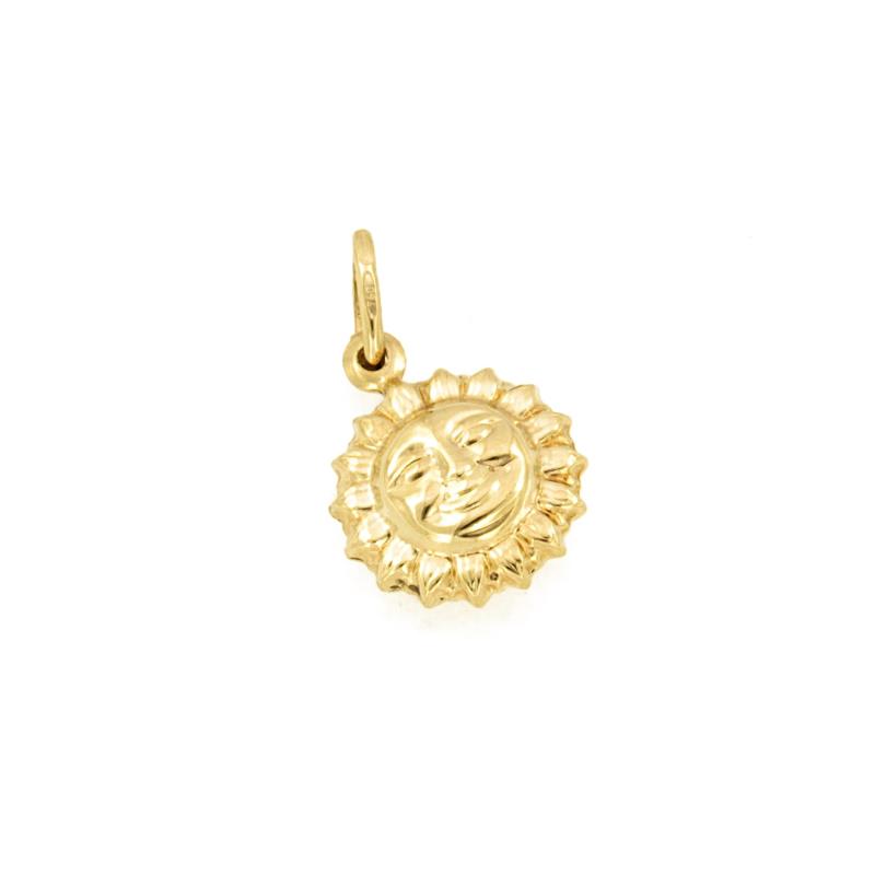 CIONDOLO ORO GIALLO 750/1000 SOLE - 
