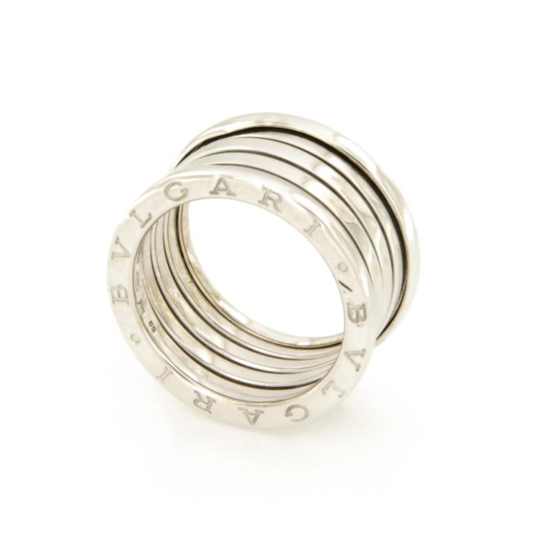 BULGARI - ANELLO - ORO BIANCO 750/1000 - MOD. BZERO1 - MIS. 19 (NO MESSA A MISURA) - BULGARI