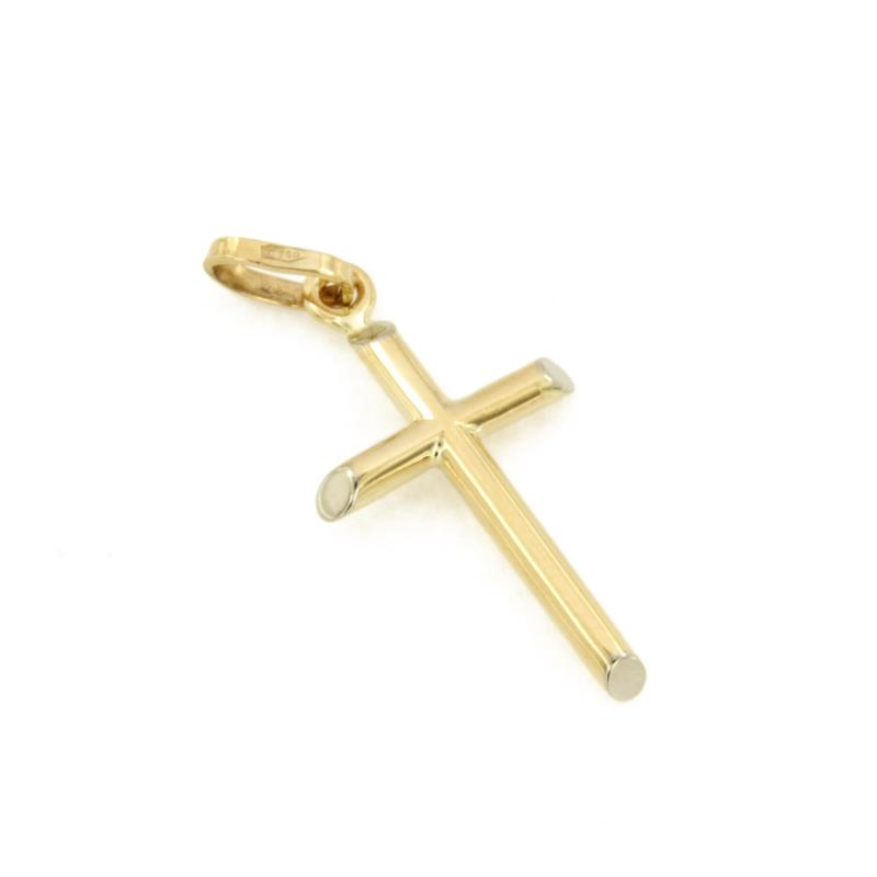 CIONDOLO ORO GIALLO 750/1000 CROCE  - 