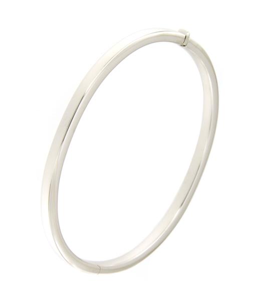 BRACCIALE ORO BIANCO 750/1000 SCHIAVA - 