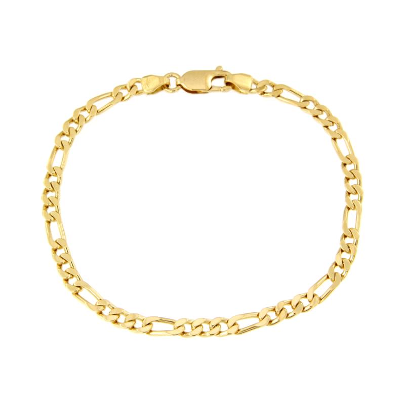 BRACCIALE ORO GIALLO 750/1000 MAGLIA 3+1 - CM. 20.5 - 