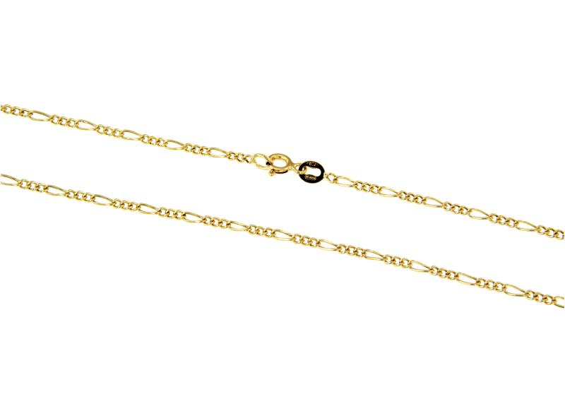 CATENA UOMO ORO GIALLO 750/1000 MAGLIA 3+1 - CM 45 - 