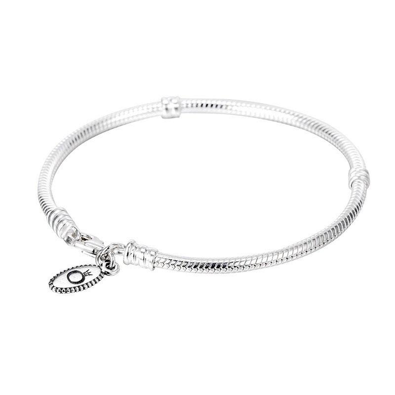 PANDORA - BRACCIALE - ARGENTO 925/1000 - CM. 21 - PANDORA