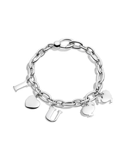 DODO BRACCIALE ARGENTO 925 1000 I LOVE YOU CM 18