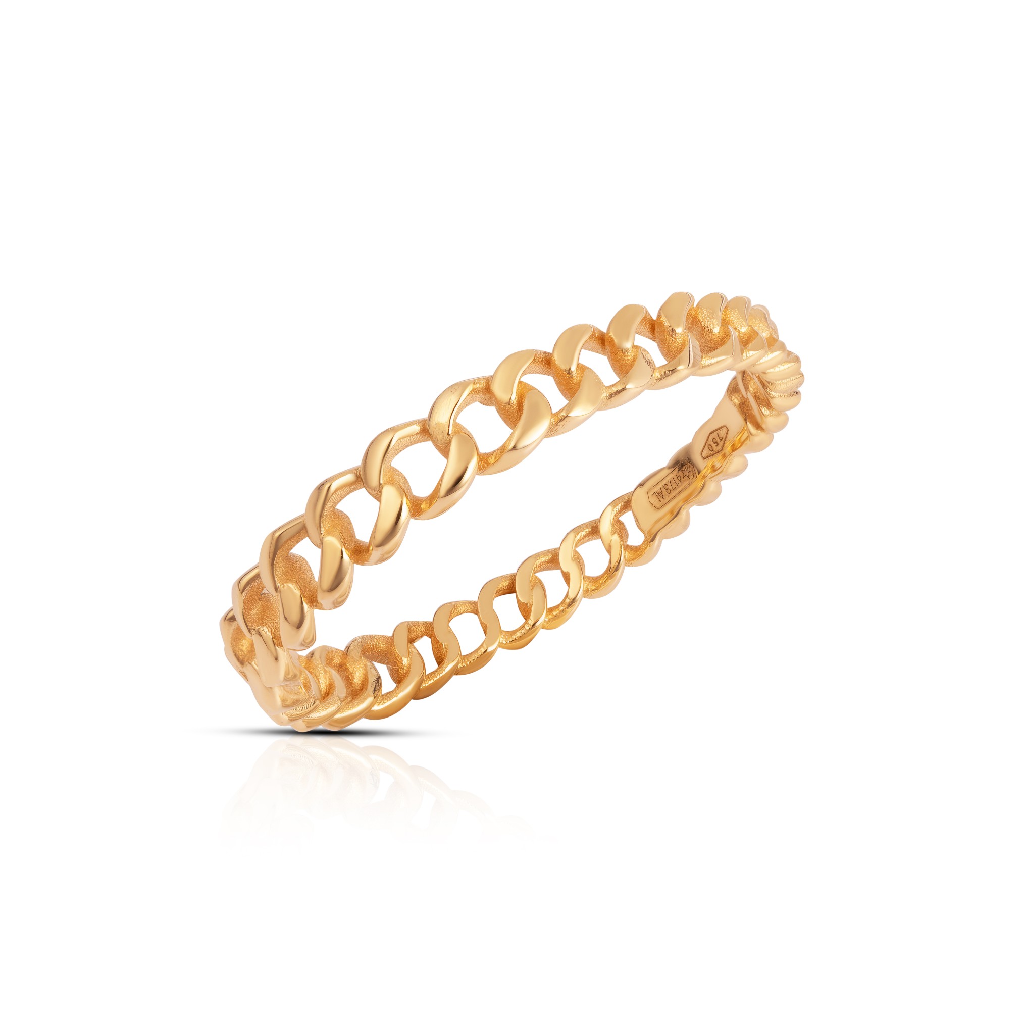 POETICA - ANELLO ORO GIALLO 750/1000 GRUMETTA - MIS. 16 - LAURENZA GIOIELLI