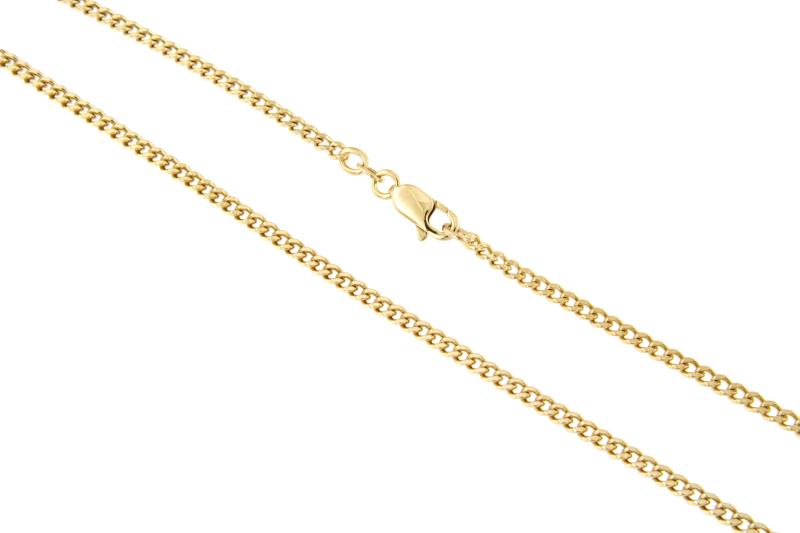 CATENA ORO GIALLO 750/1000 - MAGLIA GRUMETTA - CM 60 - 
