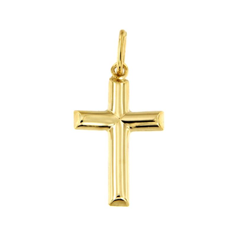 CIONDOLO ORO GIALLO 750/1000 CROCE - 