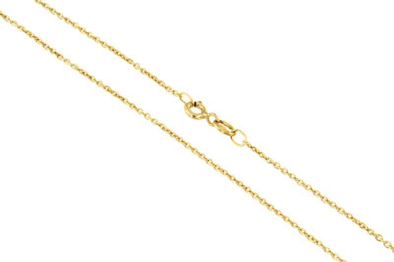 CATENINA ORO GIALLO 750/1000 MAGLIA ROL&Ograve; - CM. 45.5 - 