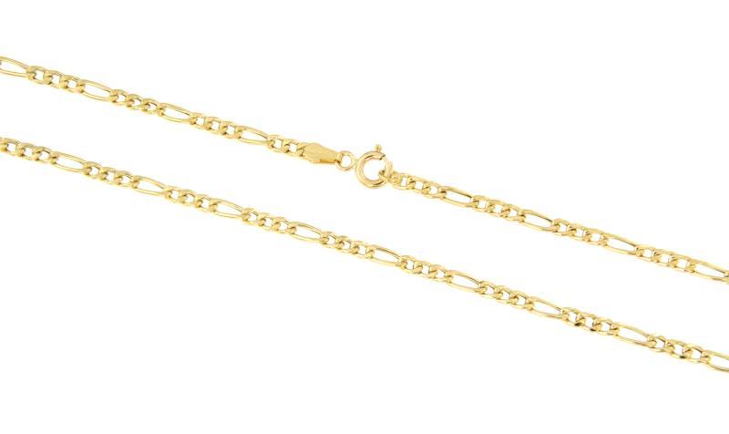CATENA ORO GIALLO 750/1000 MAGLIA 3+1 - CM. 50.5 - 